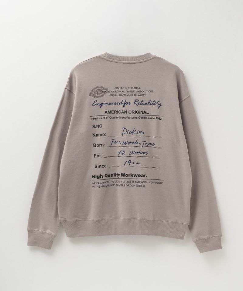 Dickies  裏毛刺繍クルーネック メンズ商品画像-9