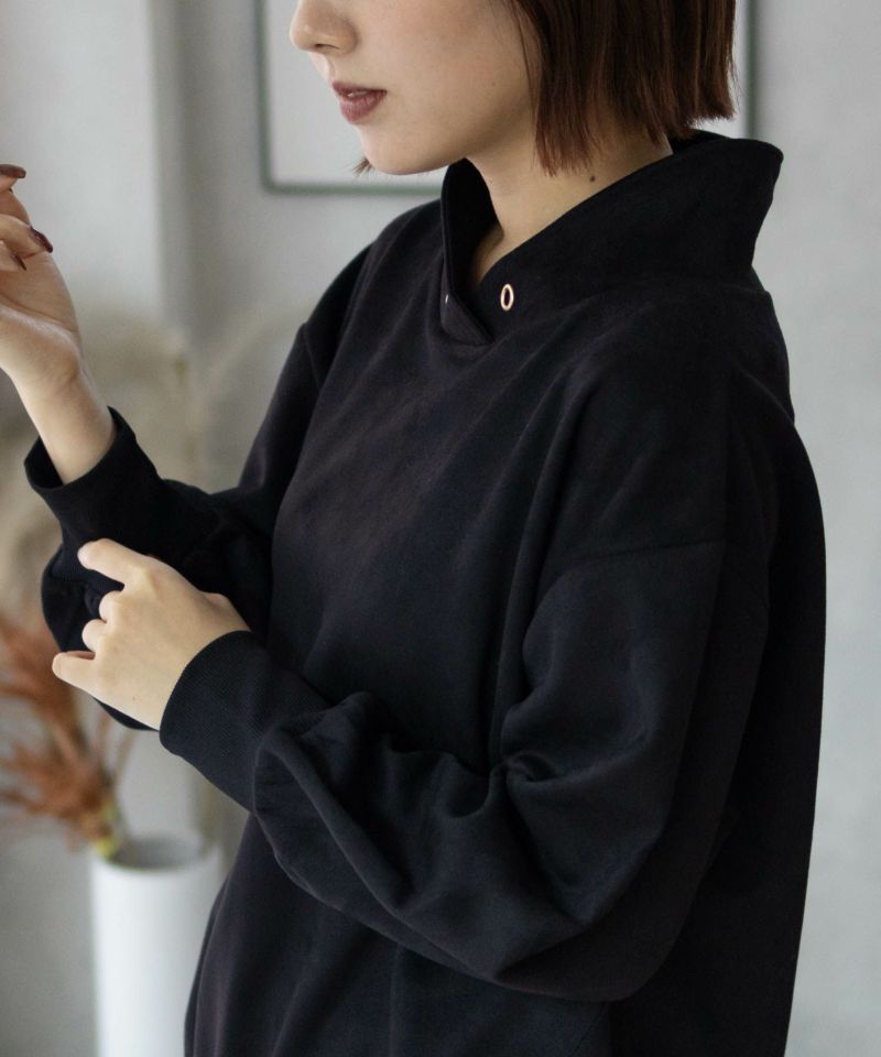 HusHusH  カットスエードハイネック レディース商品画像-18