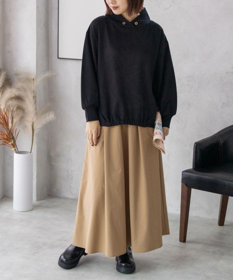 HusHusH  カットスエードハイネック レディース商品画像-20