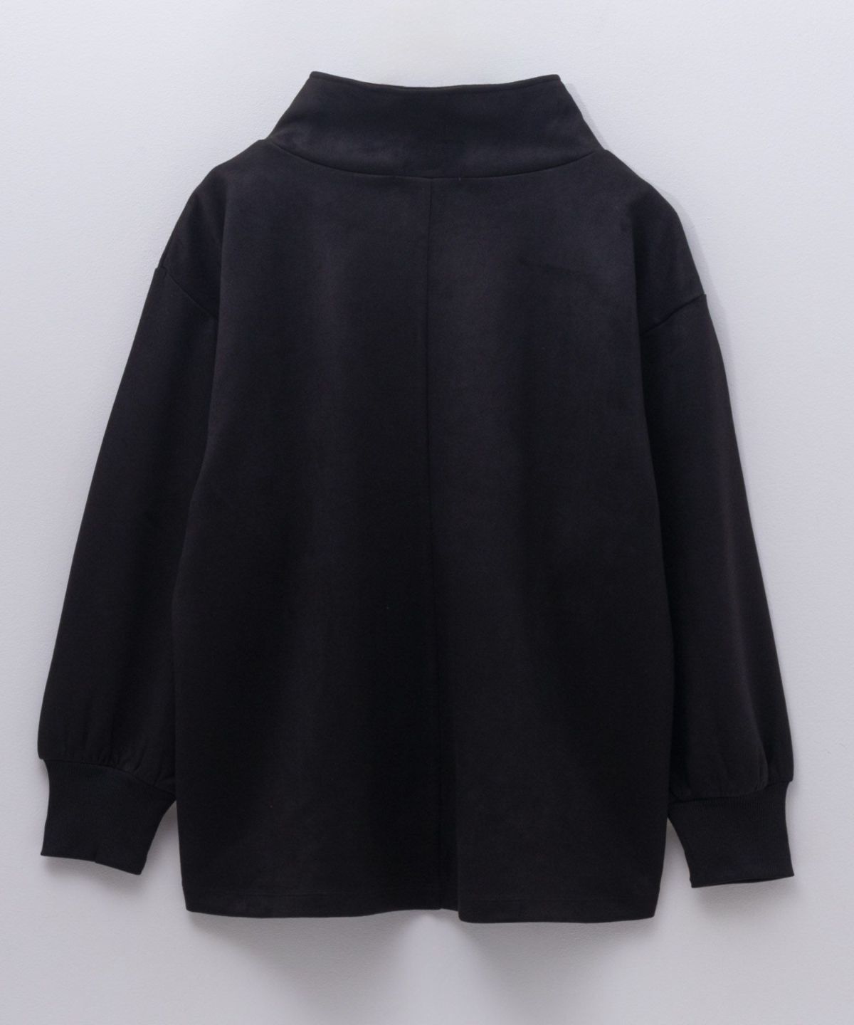 HusHusH カットスエードハイネック レディース