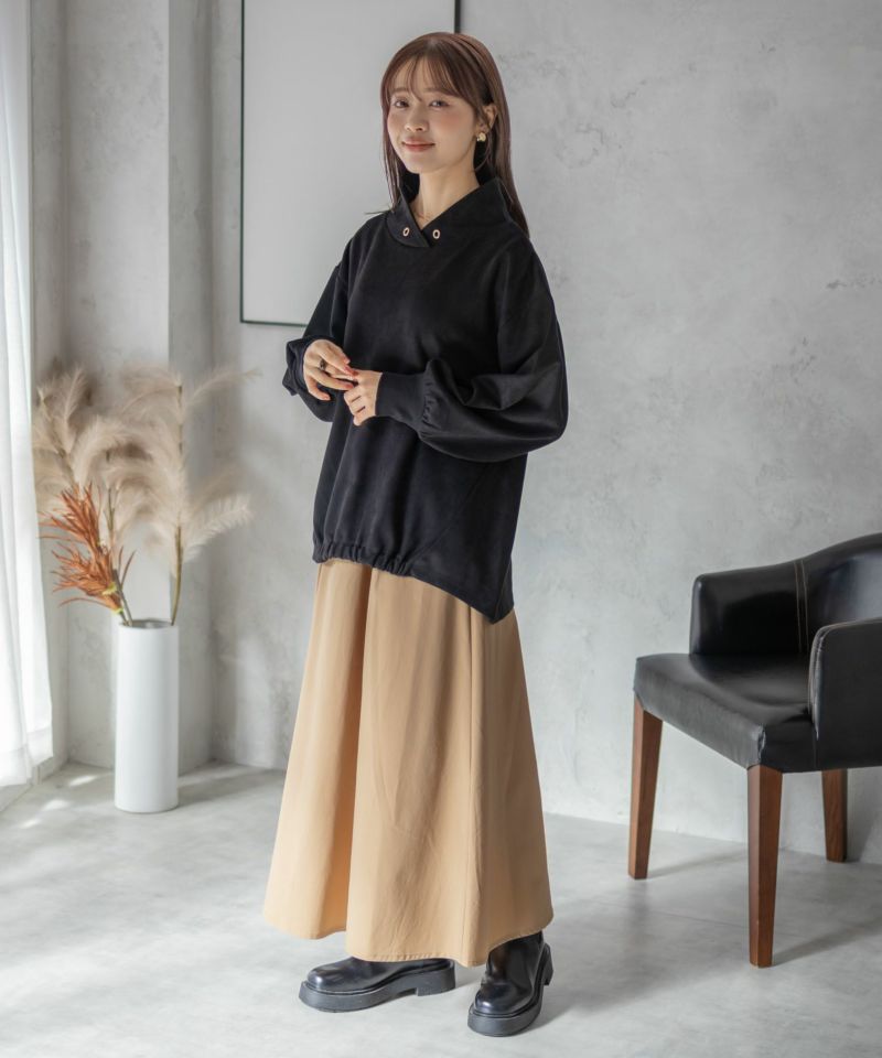 HusHusH  カットスエードハイネック レディース商品画像-29