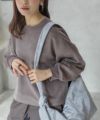 HusHusH カットスエードプルオーバー レディース