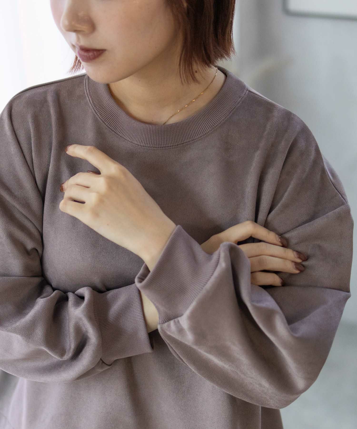 HusHusH  カットスエードプルオーバー レディース商品画像-7