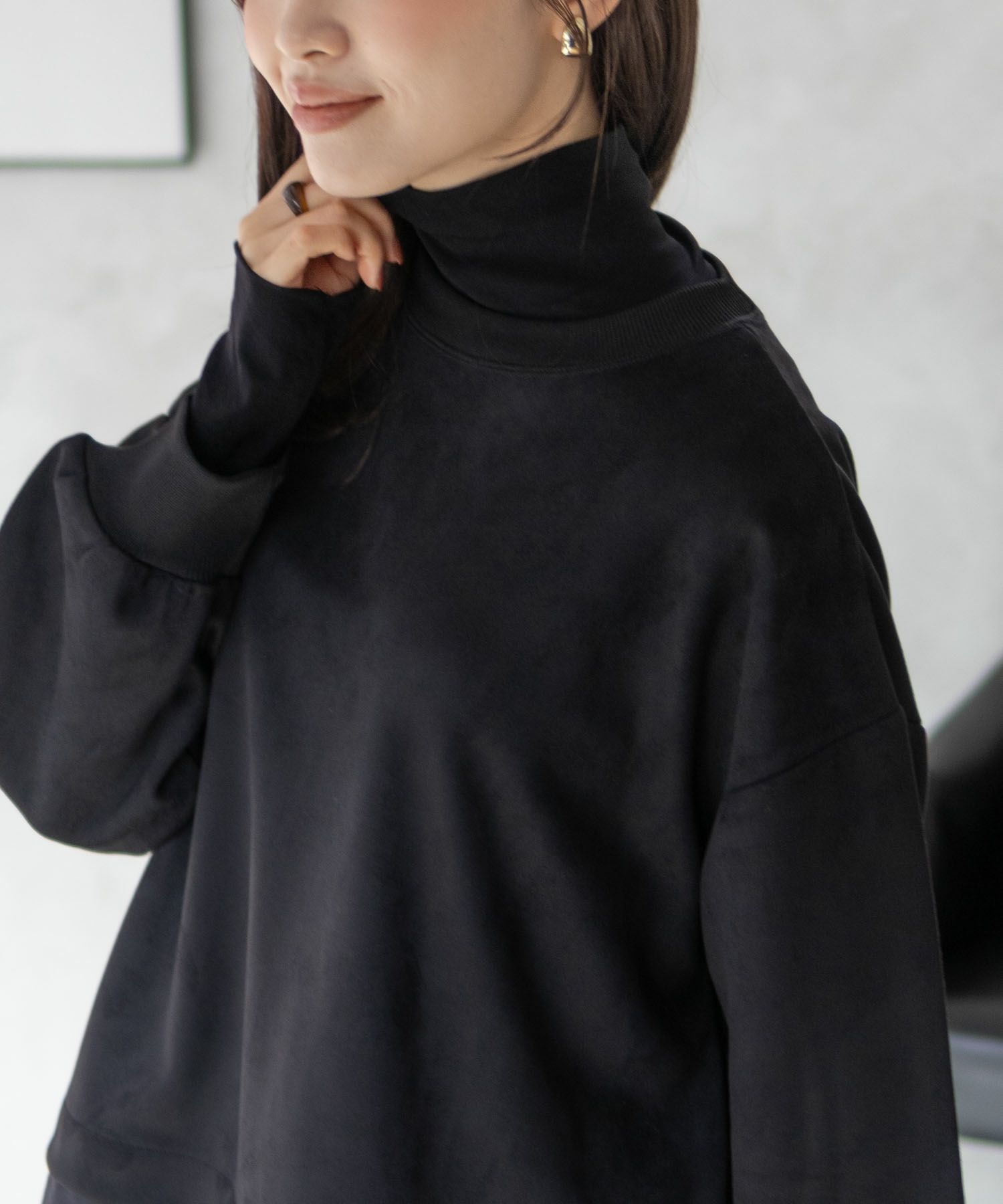 HusHusH  カットスエードプルオーバー レディース商品画像-13