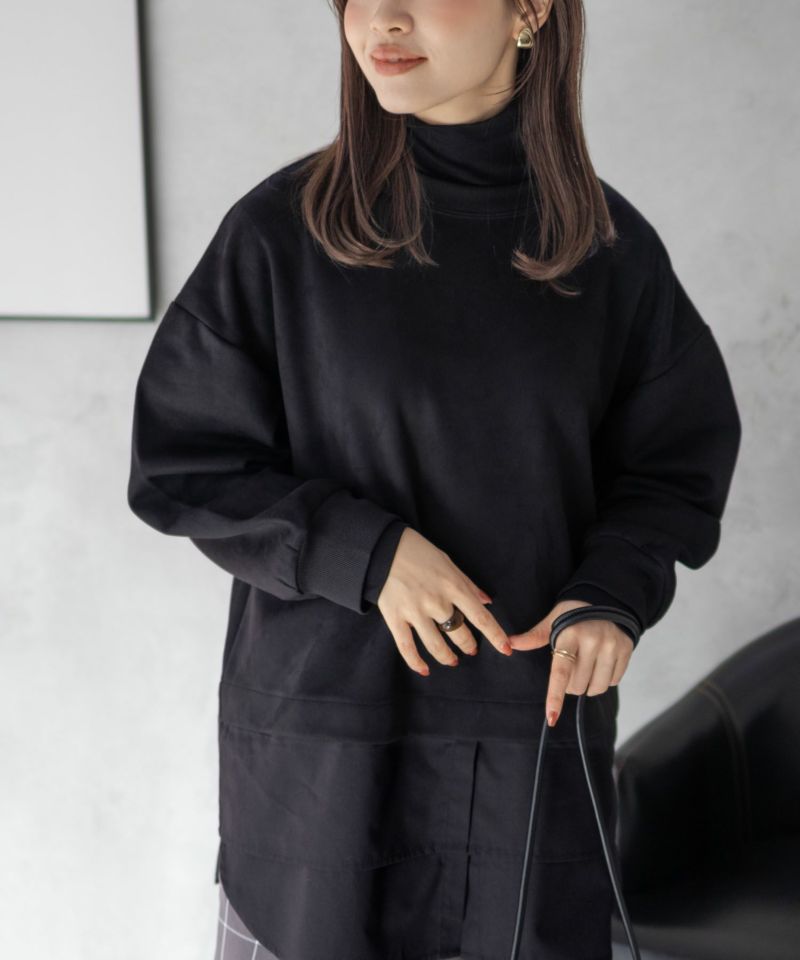 HusHusH  カットスエードプルオーバー レディース商品画像-14