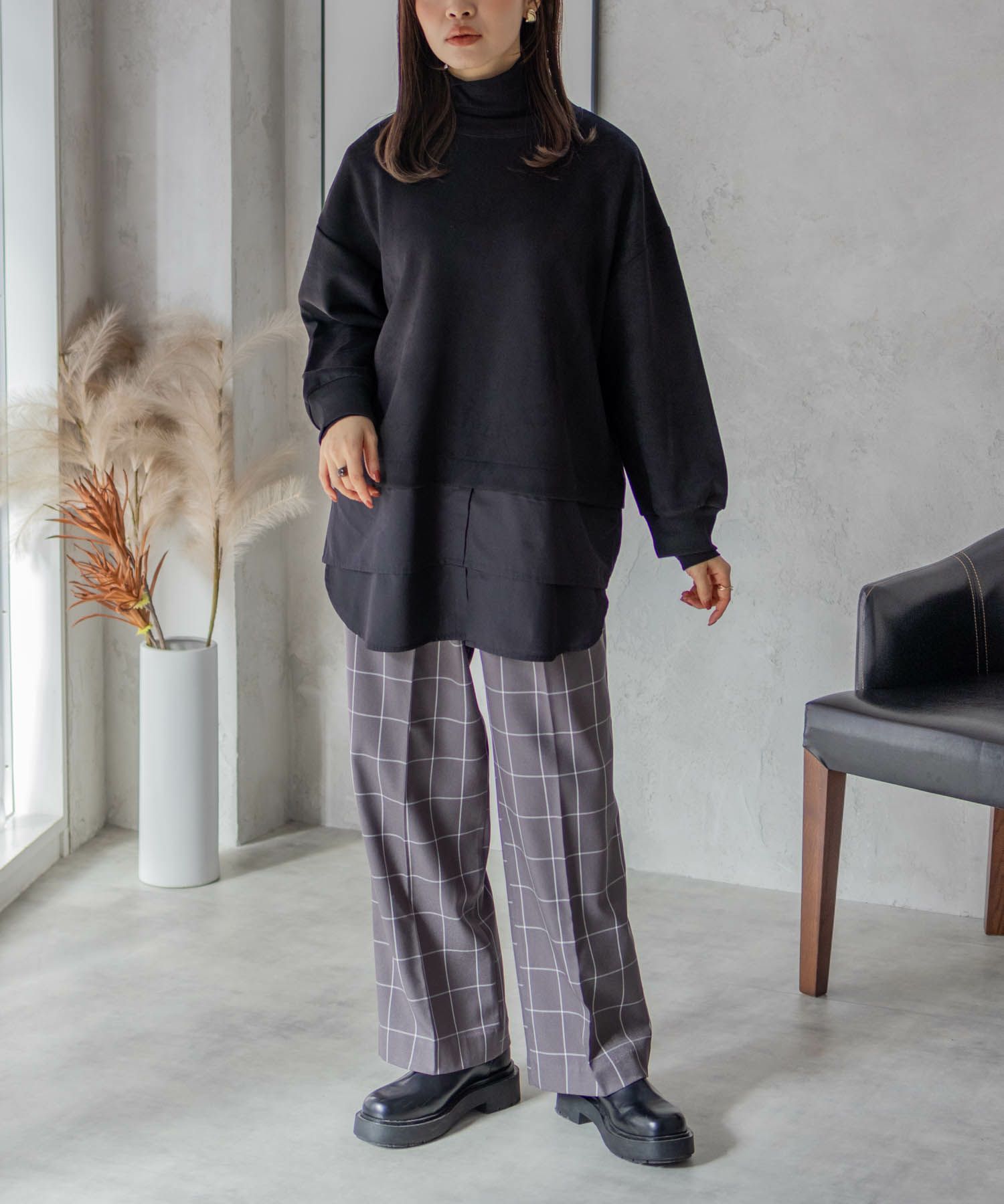 HusHusH  カットスエードプルオーバー レディース商品画像-19