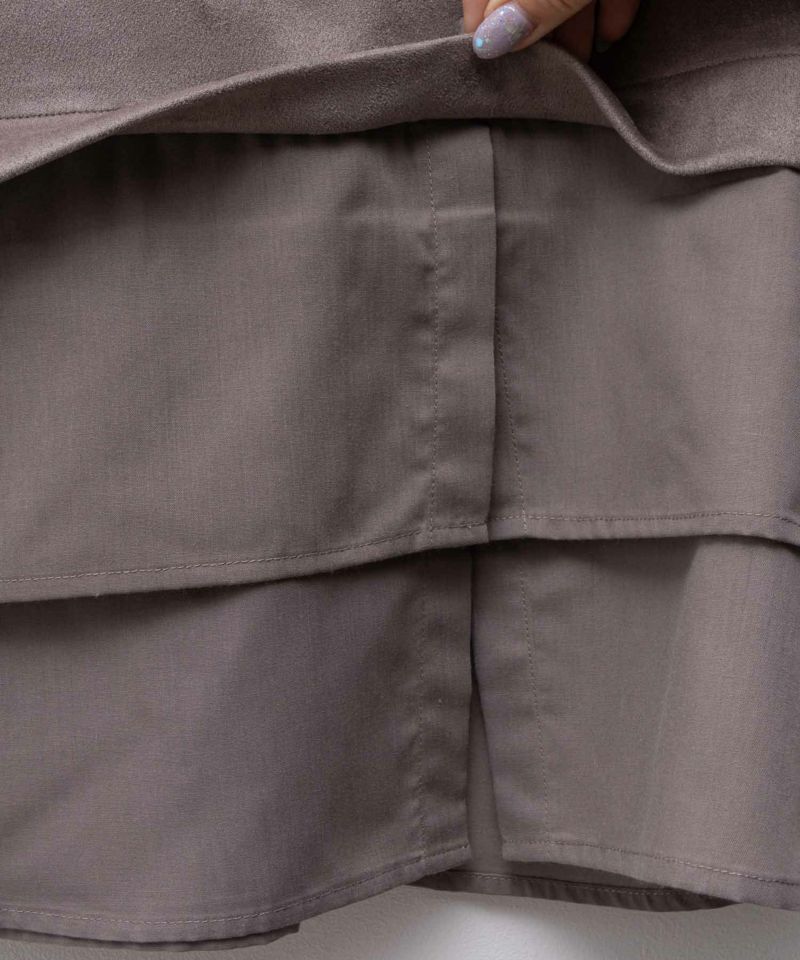 HusHusH  カットスエードプルオーバー レディース商品画像-25