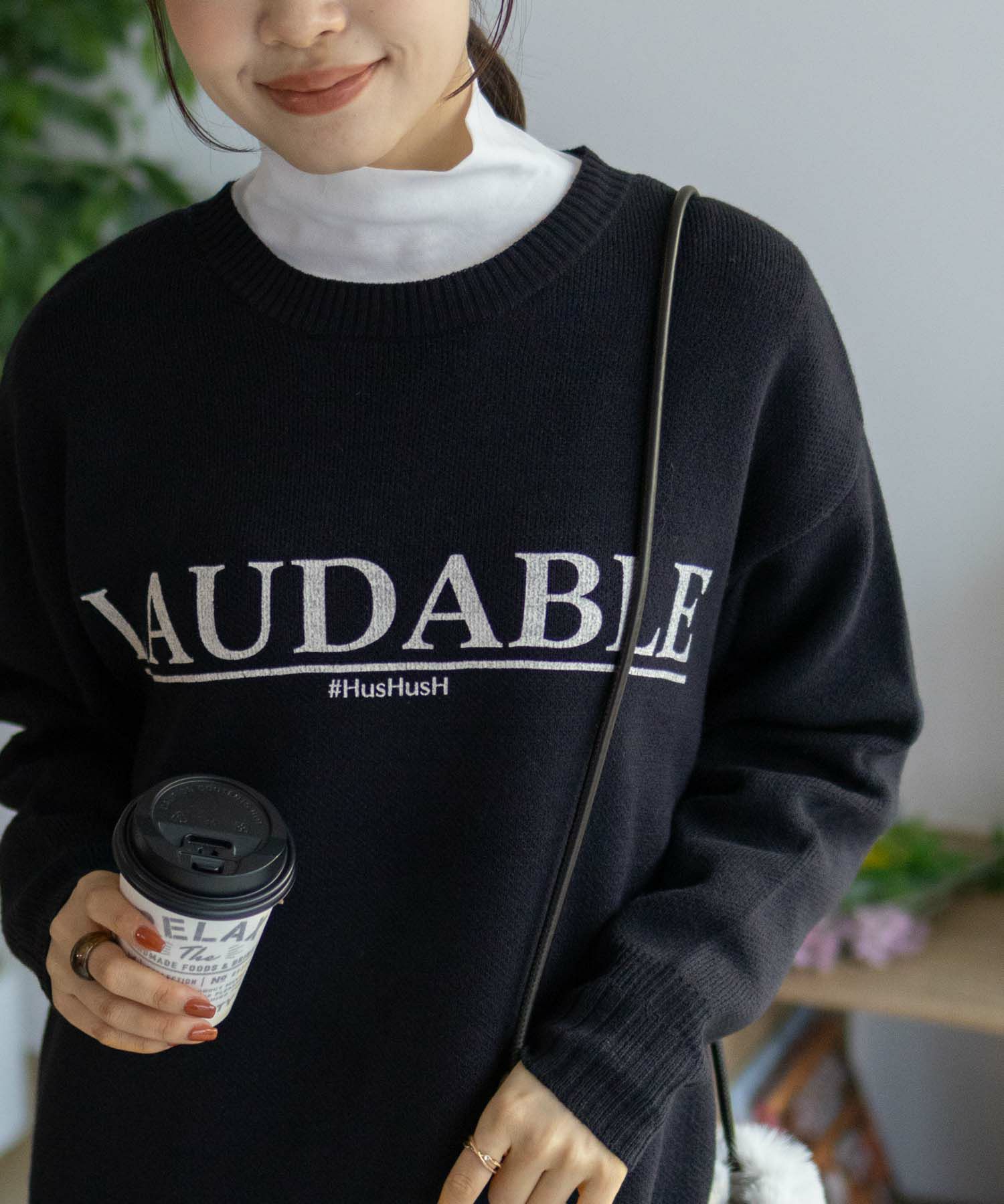 [さらに50%OFF]HusHusH  プリントプルオーバー レディース商品画像-3