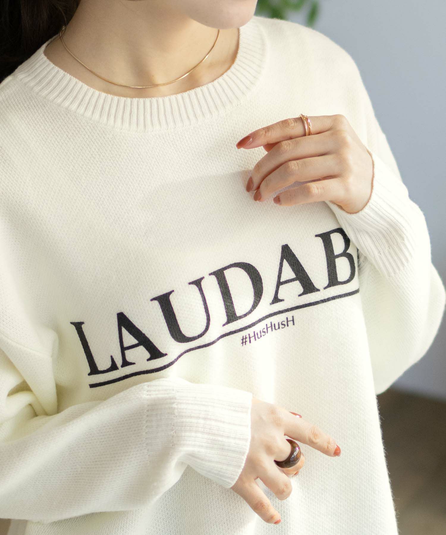 HusHusH  プリントプルオーバー レディース商品画像-5