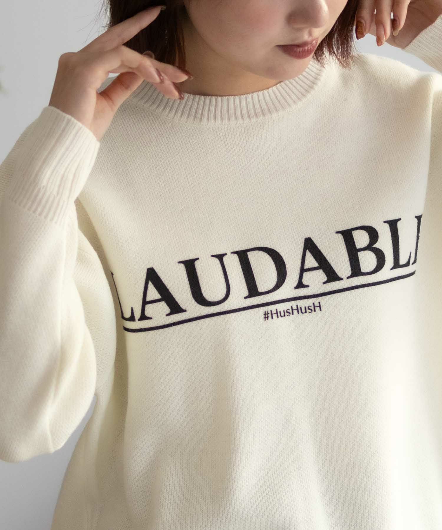 [さらに50%OFF]HusHusH  プリントプルオーバー レディース商品サムネイル-7