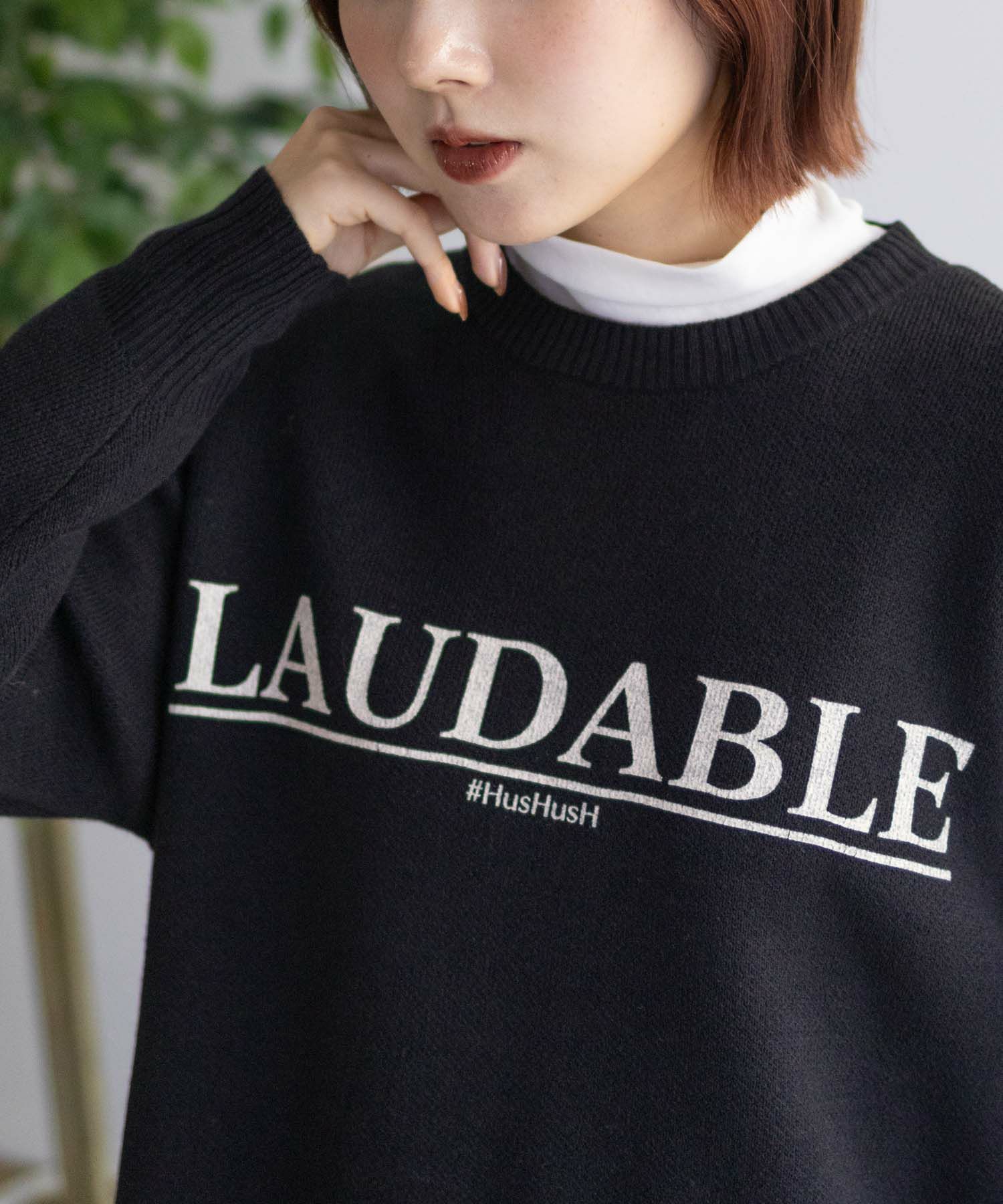 HusHusH  プリントプルオーバー レディース商品画像-25