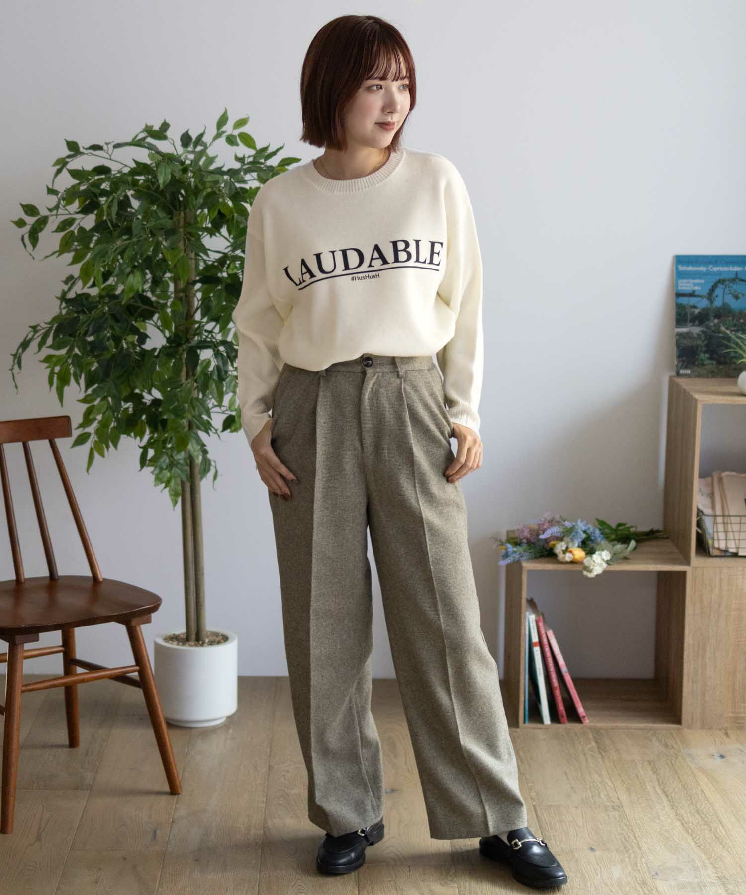 [さらに50%OFF]HusHusH  プリントプルオーバー レディース商品サムネイル-38