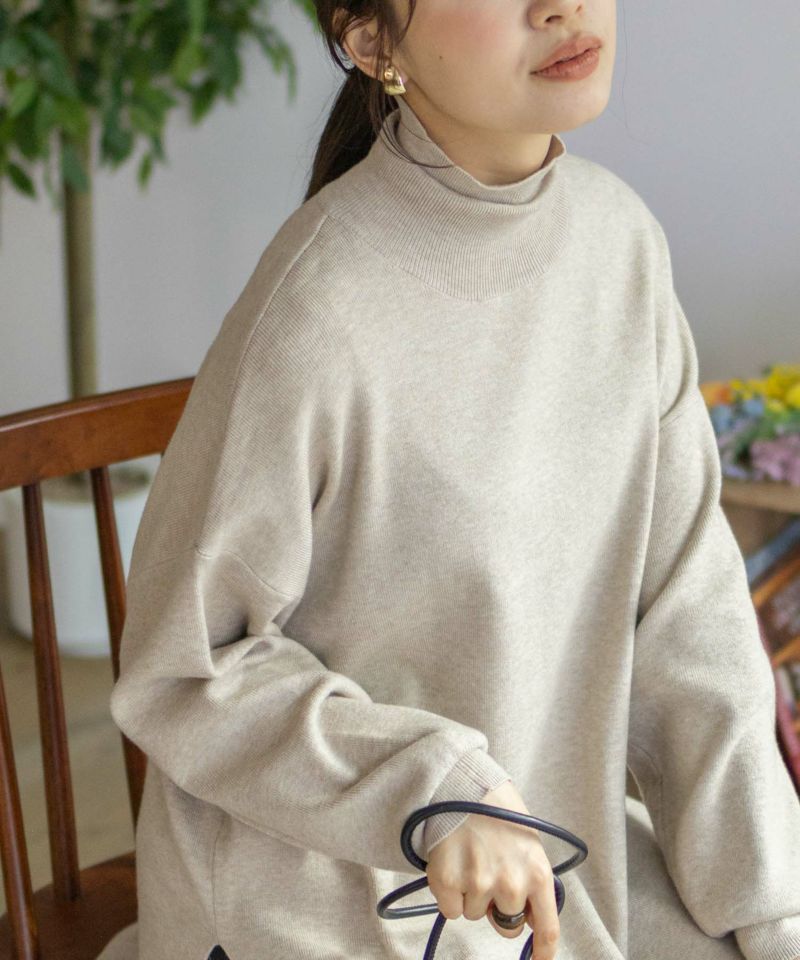 [さらに50%OFF]HusHusH  リブタートルネック レディース商品画像-1