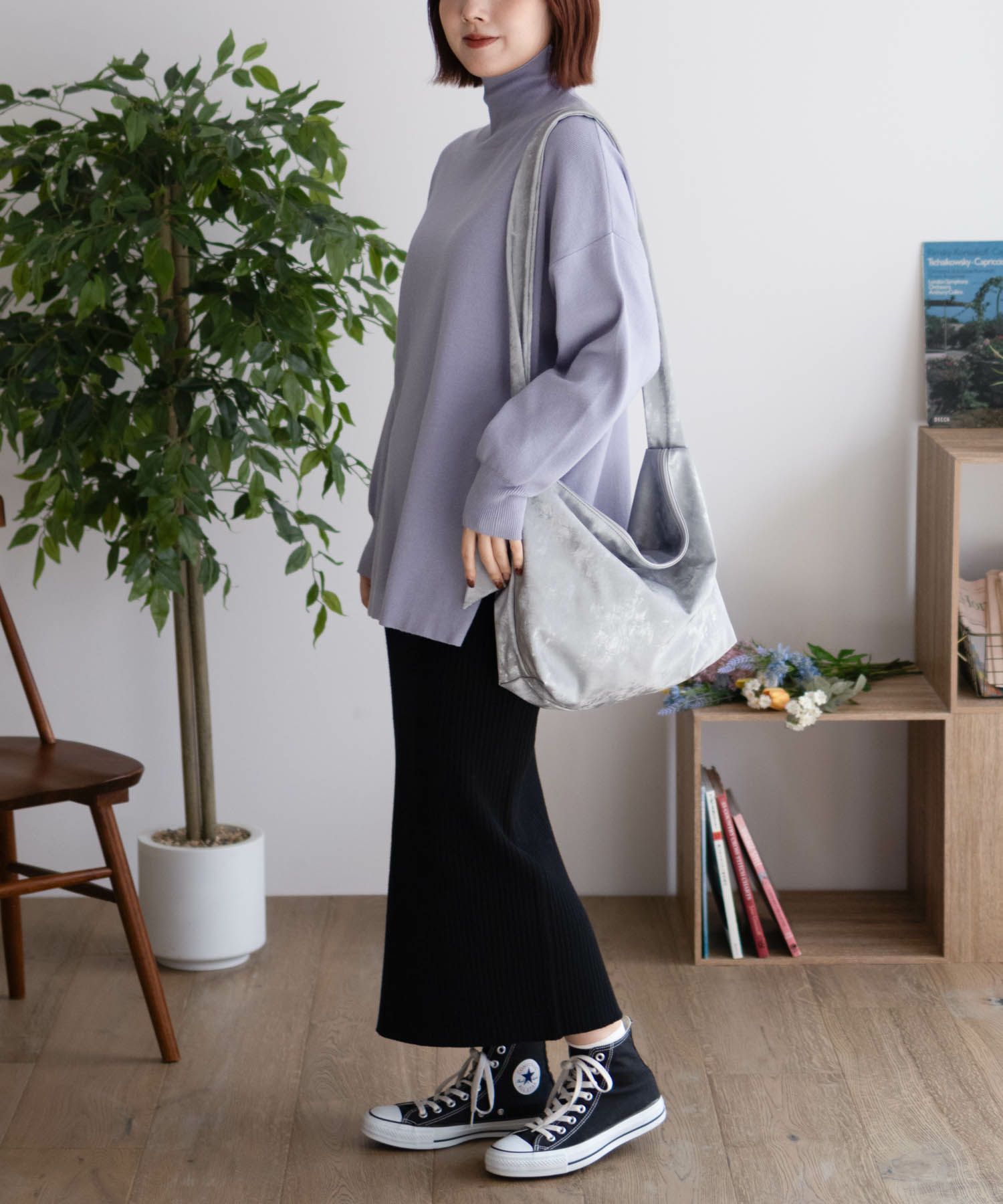 [さらに50%OFF]HusHusH  リブタートルネック レディース商品サムネイル-29