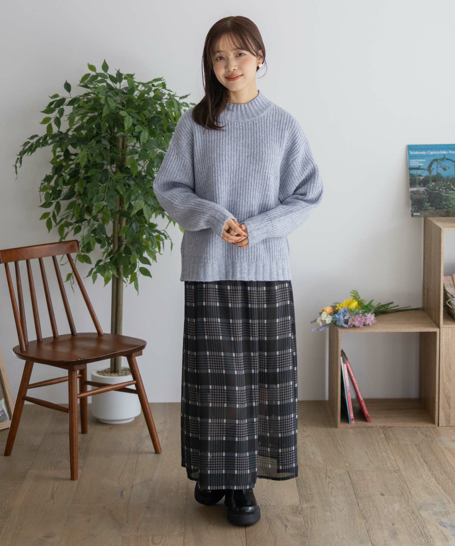 HusHusH  杢畦ハイネック レディース商品画像-40