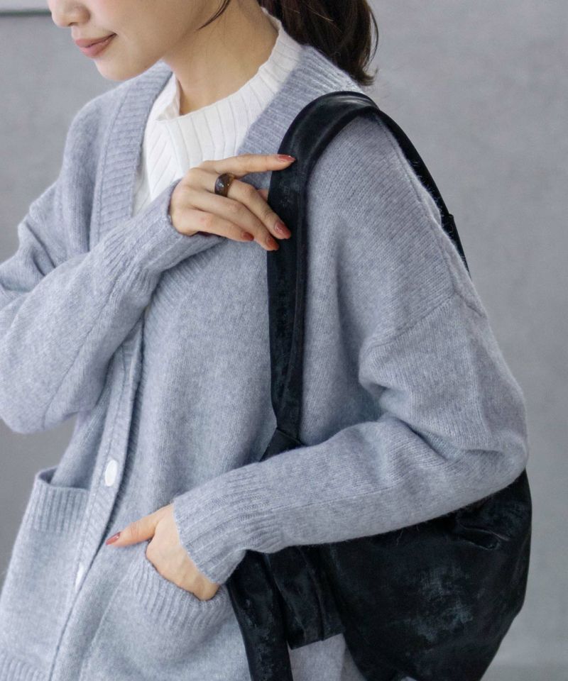 HusHusH  杢ロングカーディガン レディース商品画像-3