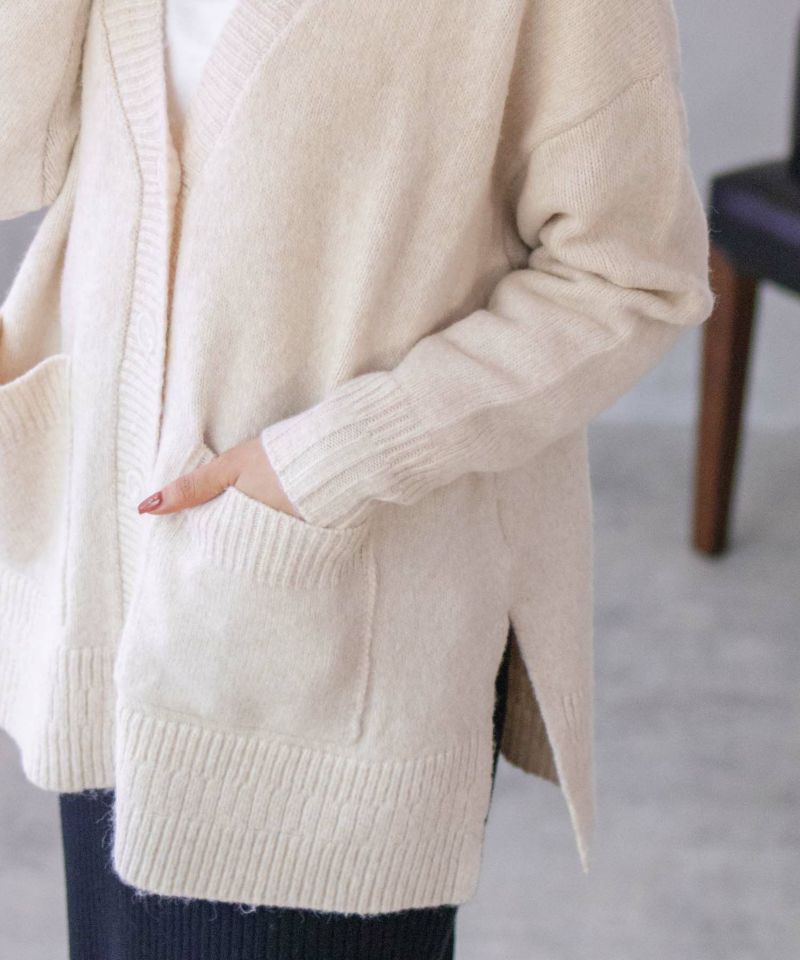 HusHusH  杢ロングカーディガン レディース商品画像-6