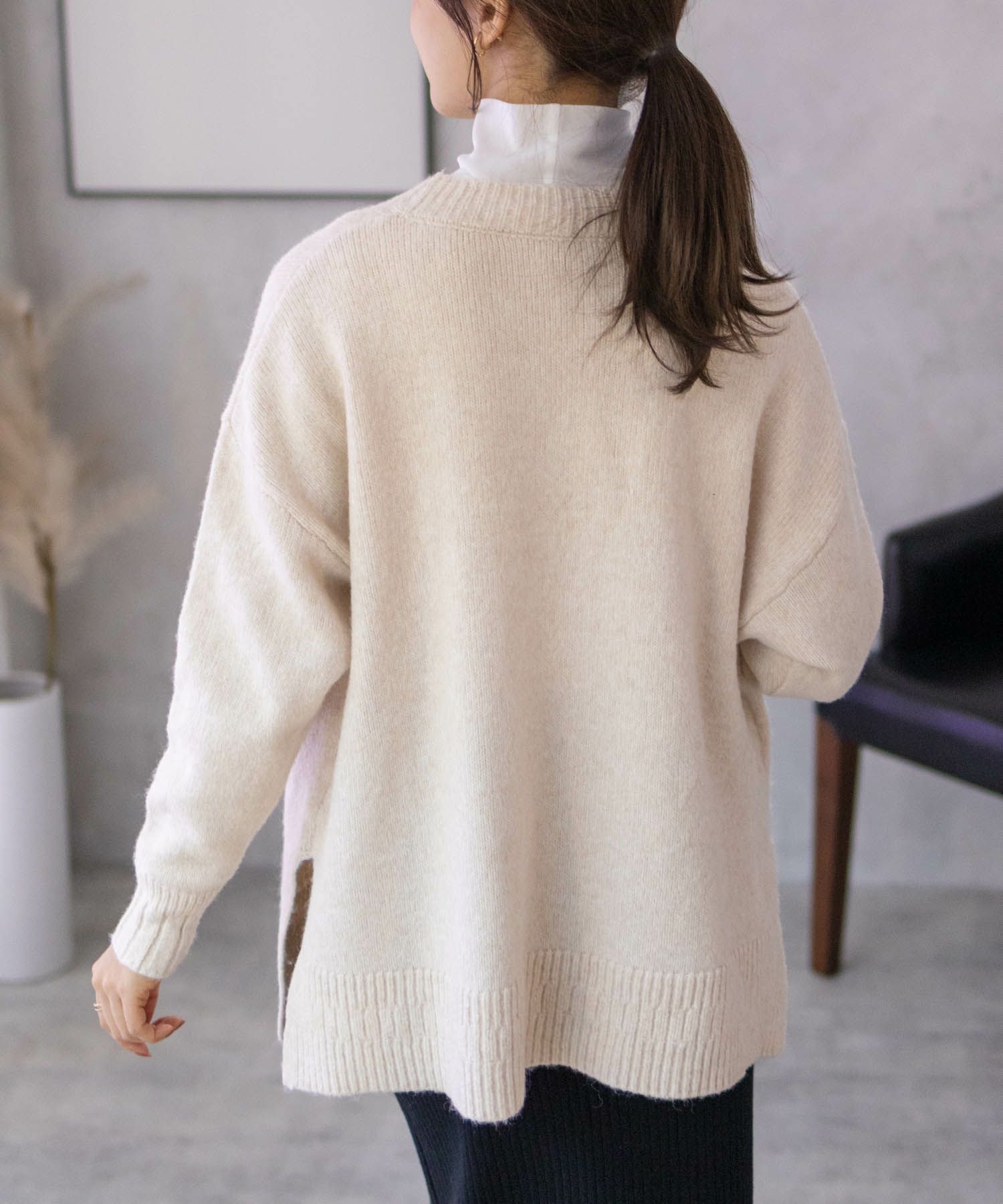 [さらに50%OFF]HusHusH  杢ロングカーディガン レディース商品サムネイル-11