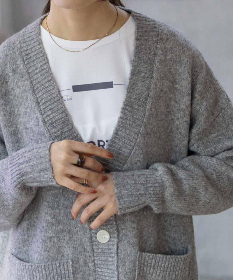 HusHusH  杢ロングカーディガン レディース商品画像-14