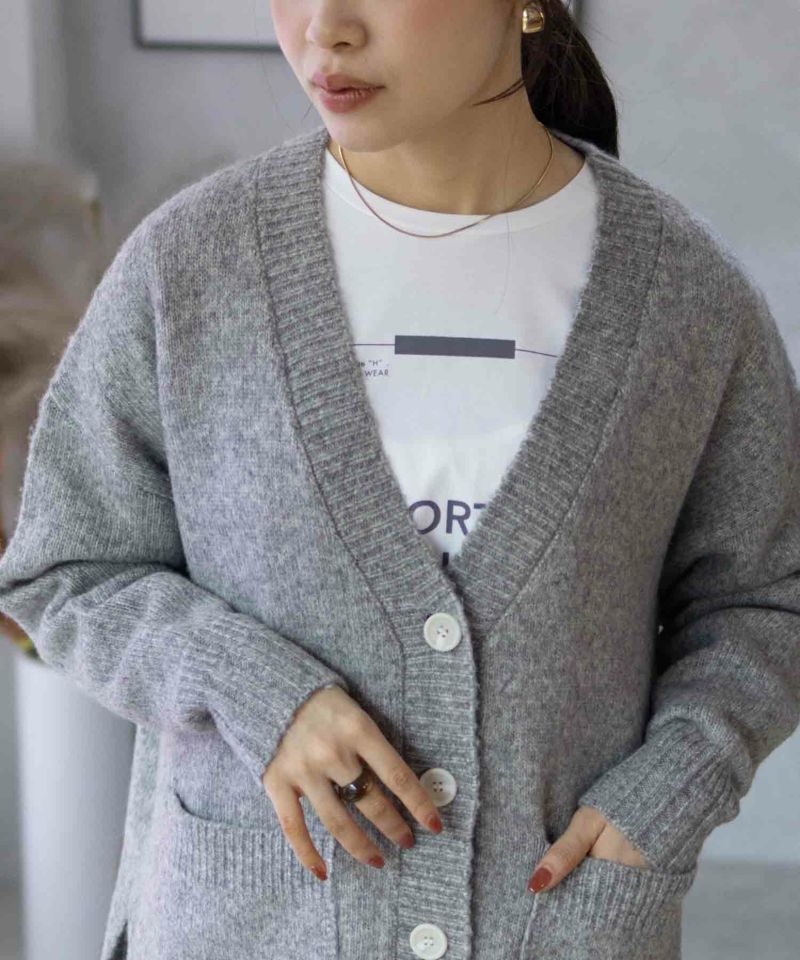 HusHusH  杢ロングカーディガン レディース商品画像-15