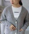 HusHusH  杢ロングカーディガン レディース商品サムネイル-15