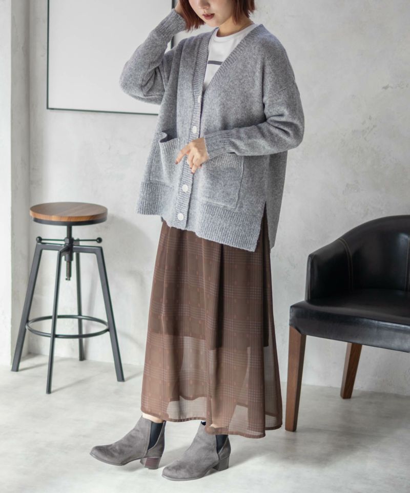 HusHusH  杢ロングカーディガン レディース商品画像-21