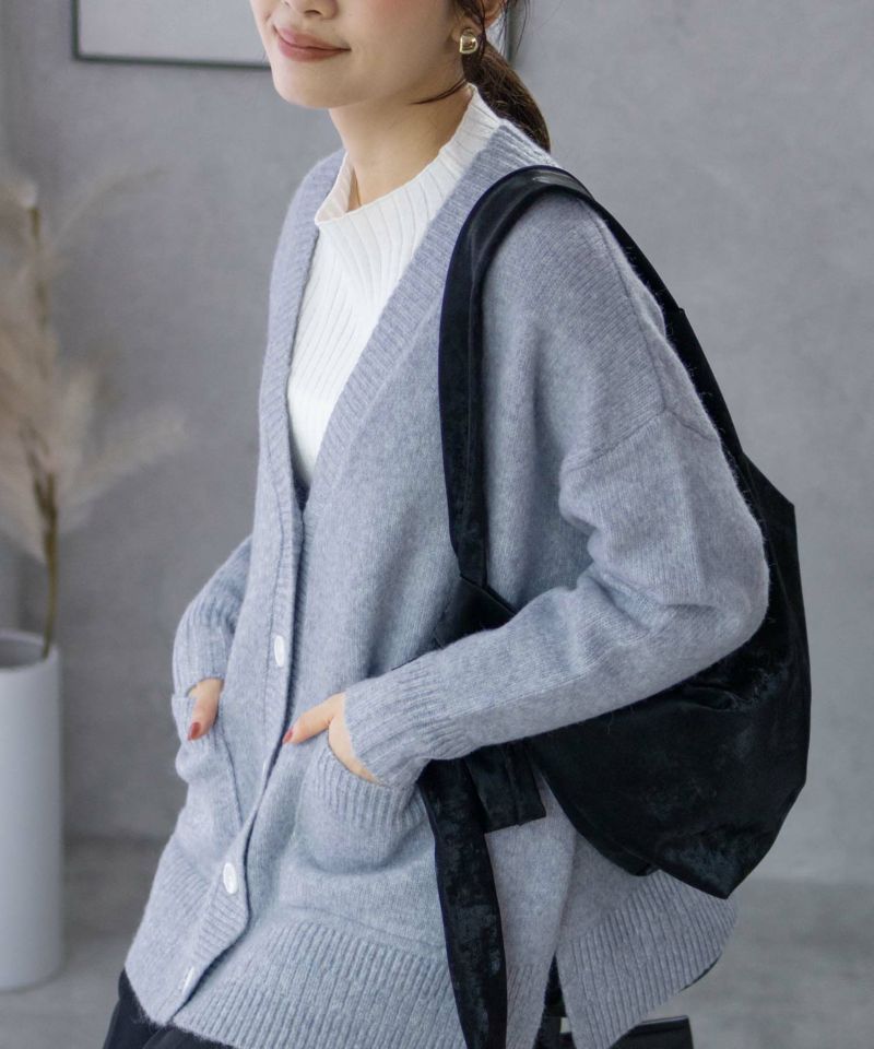 HusHusH  杢ロングカーディガン レディース商品画像-22