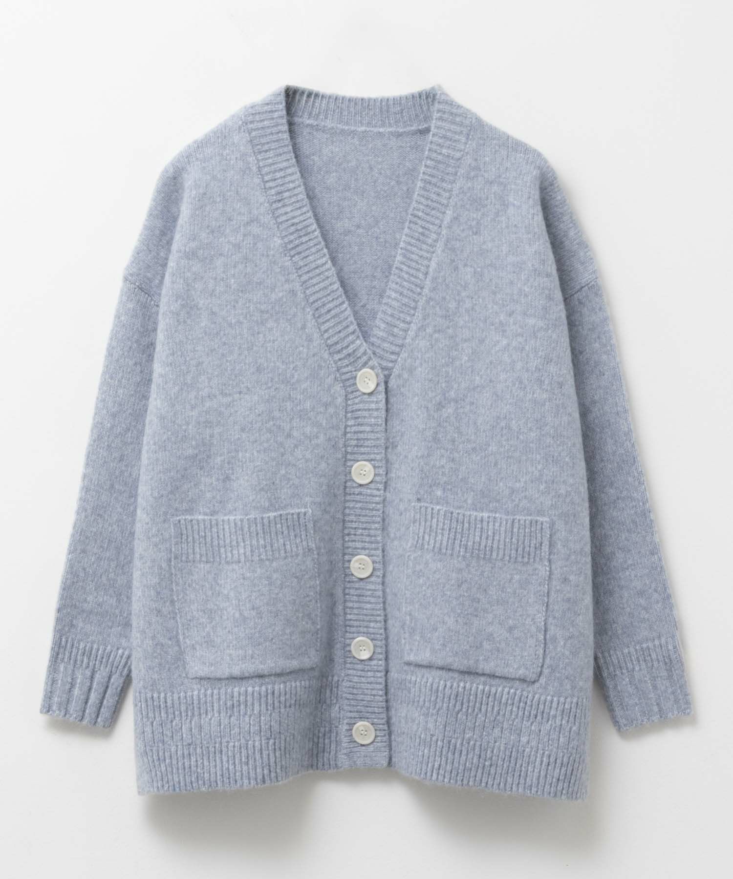 HusHusH 杢ロングカーディガン レディース