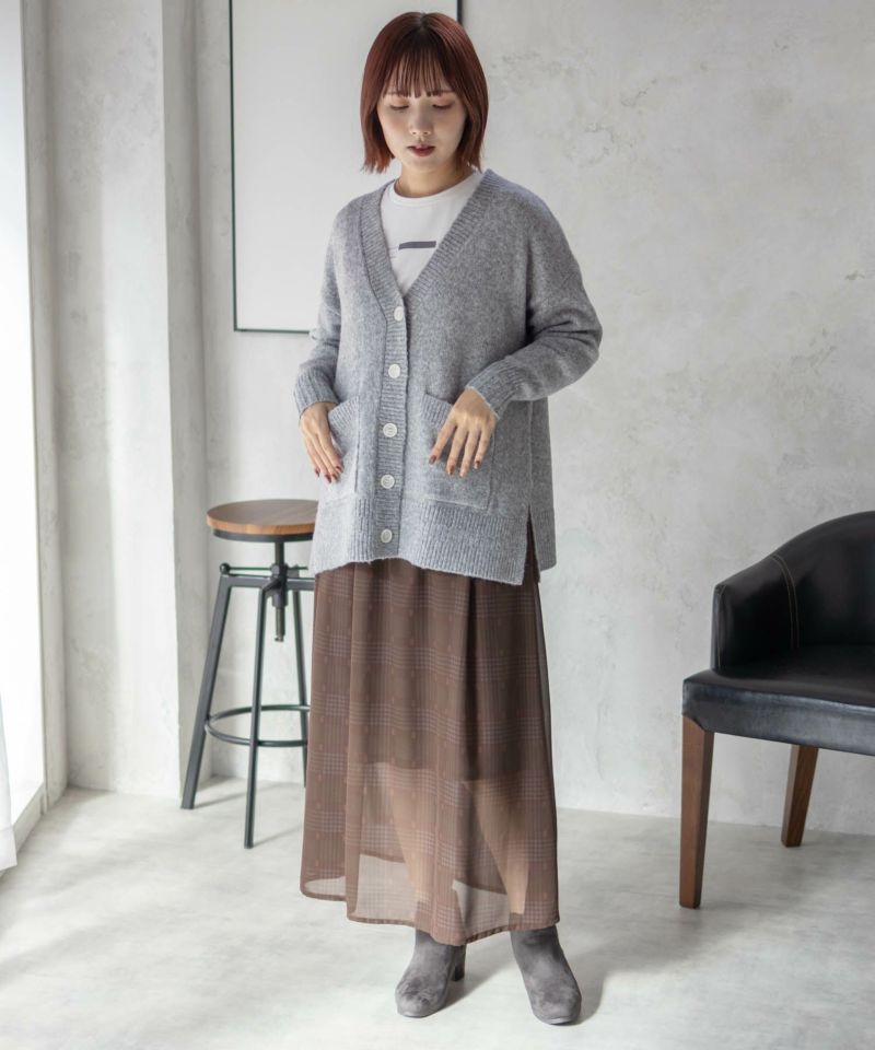 HusHusH  杢ロングカーディガン レディース商品画像-40