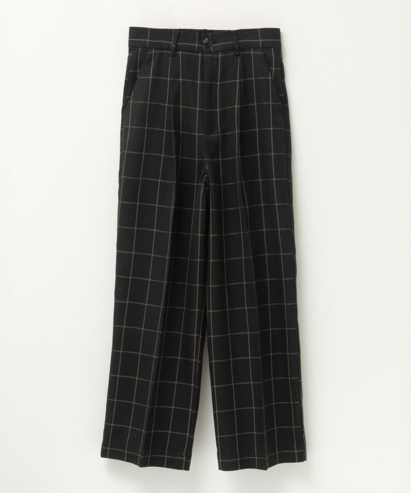HusHusH  チェックワイドパンツ レディース商品画像-21