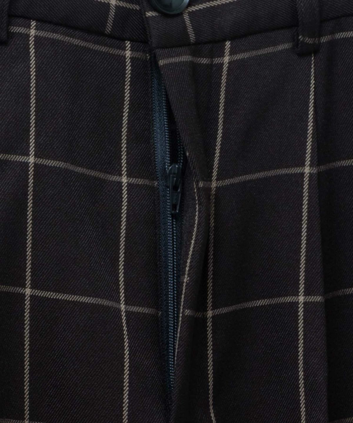 HusHusH チェックワイドパンツ レディース