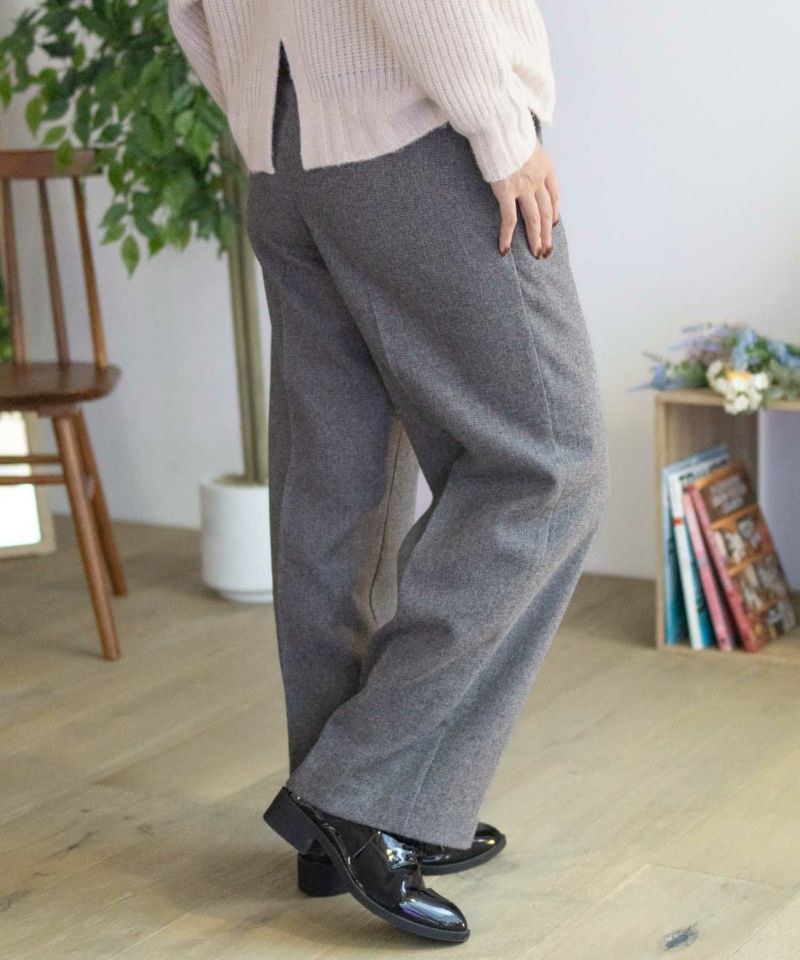 HusHusH  タックセミワイドパンツ レディース商品画像-19