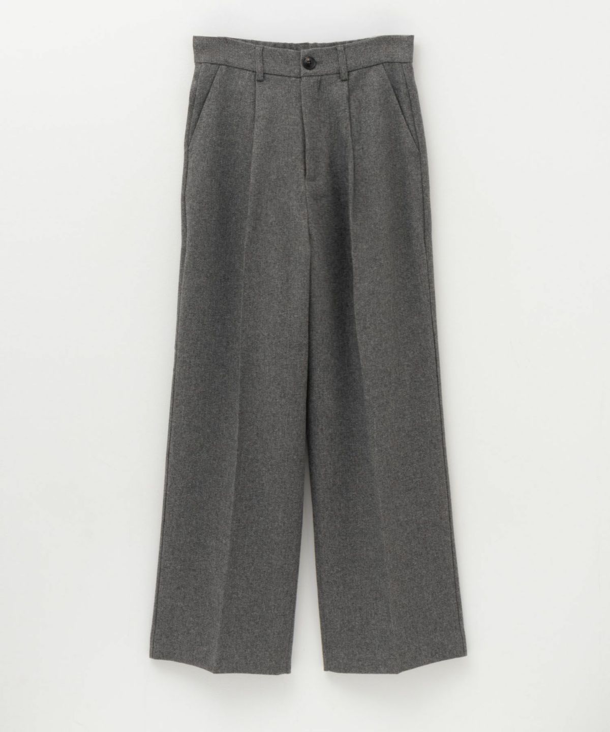 HusHusH タックセミワイドパンツ レディース