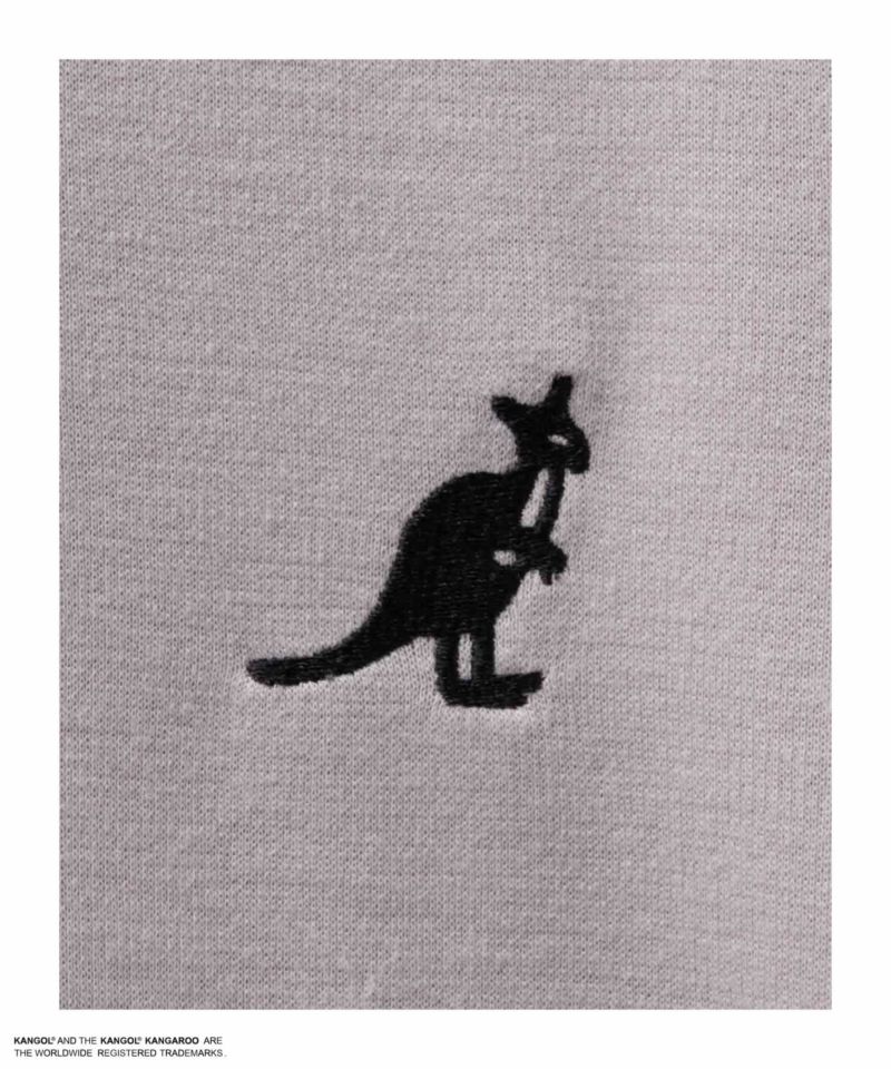 KANGOL  ポンチ素材 フェイクレイヤードトレーナー キッズ商品画像-6