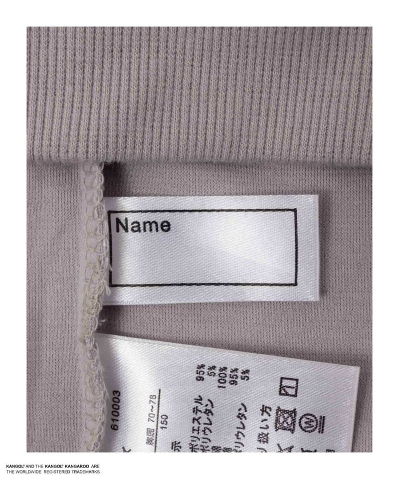 KANGOL  ポンチ素材 フェイクレイヤードトレーナー キッズ商品画像-7