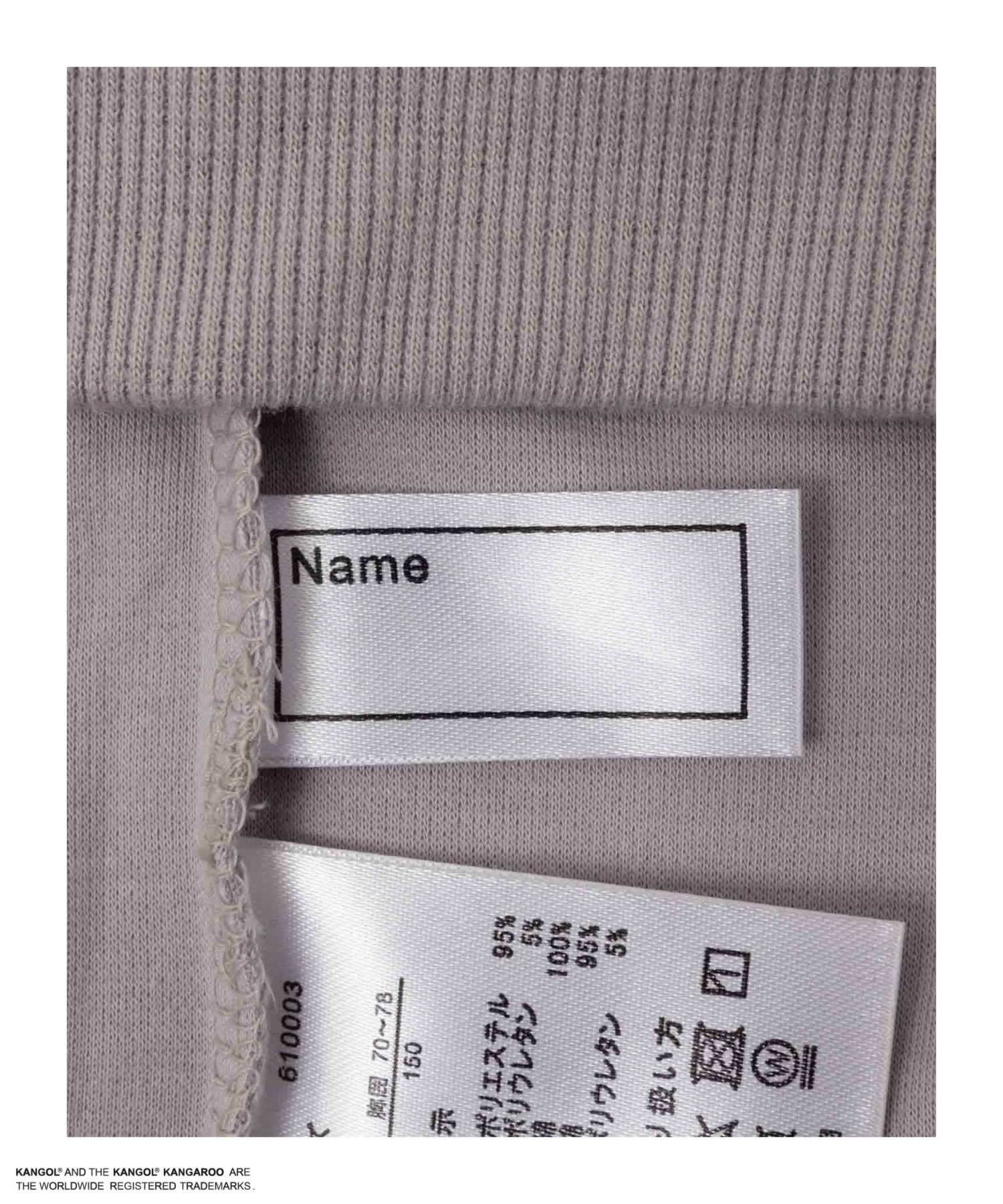 KANGOL  ポンチ素材 フェイクレイヤードトレーナー キッズ商品画像-7