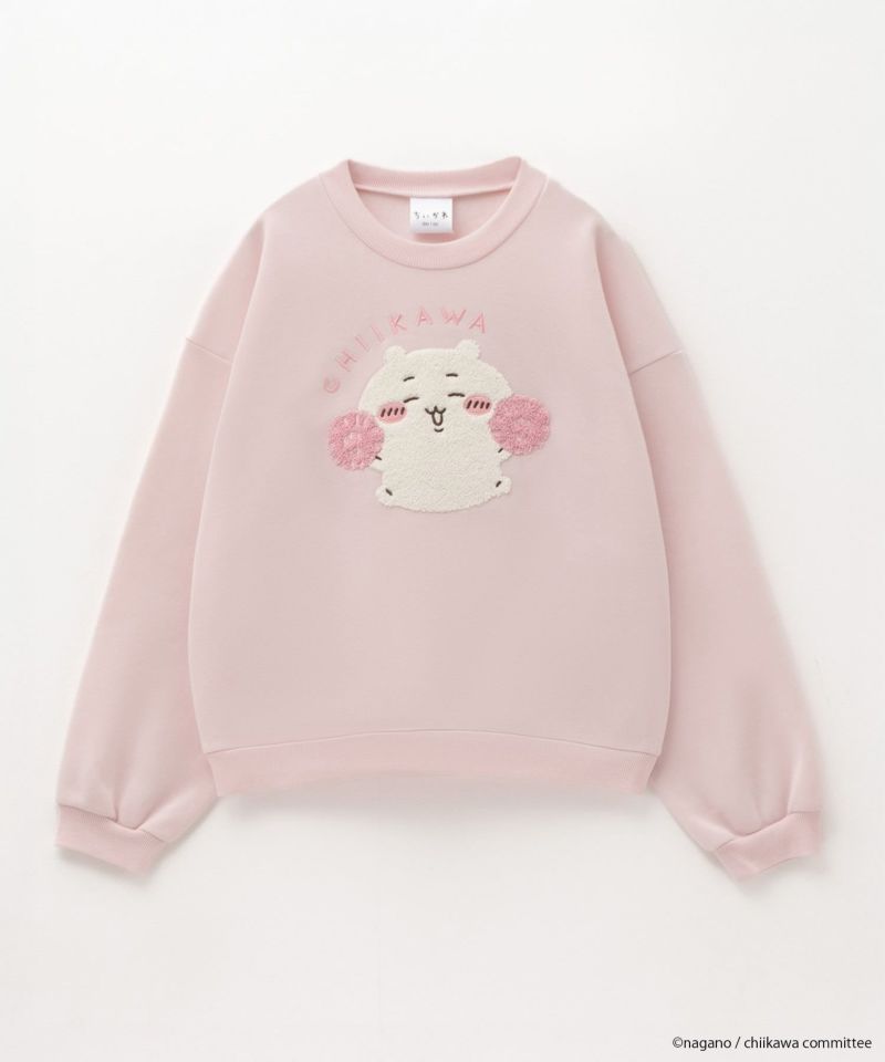 ちいかわ サガラワッペンパイル起毛トレーナー ちいかわ キッズ商品画像-1