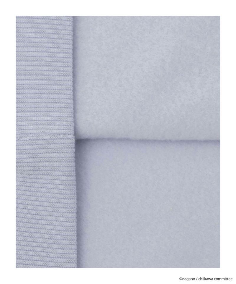 ちいかわ サガラワッペンパイル起毛トレーナー ハチワレ キッズ商品画像-7