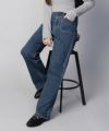 C17  ベイカーポケットワイドデニムパンツ レディース商品サムネイル-4