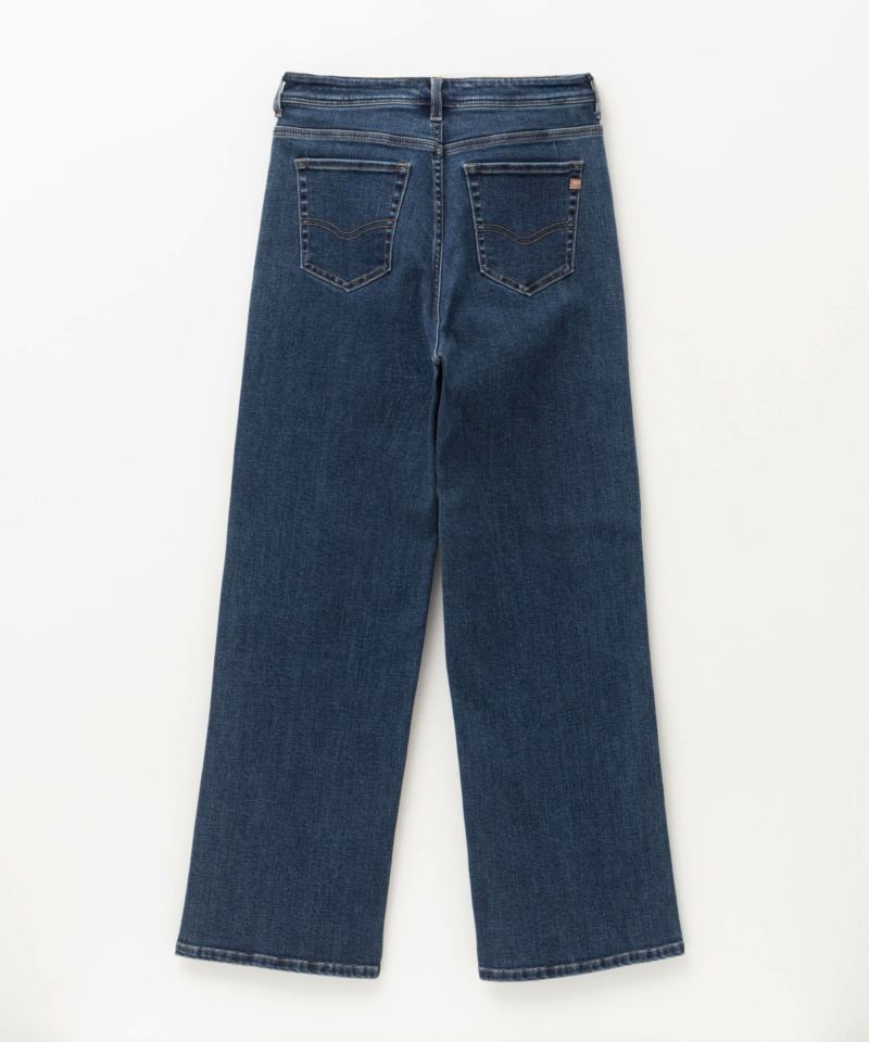 C17  ベイカーポケットワイドデニムパンツ レディース商品画像-9