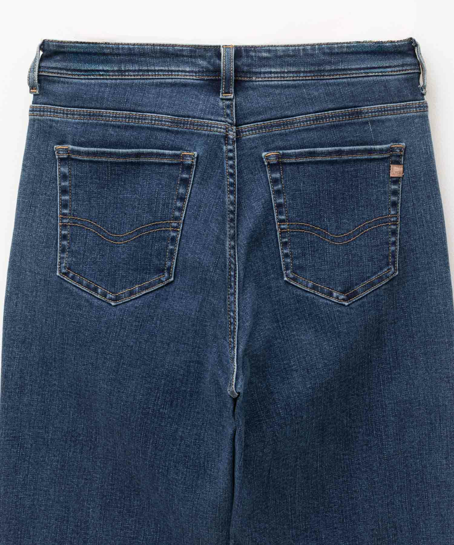 C17  ベイカーポケットワイドデニムパンツ レディース商品画像-11