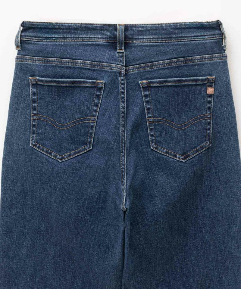 C17  ベイカーポケットワイドデニムパンツ レディース商品画像-11