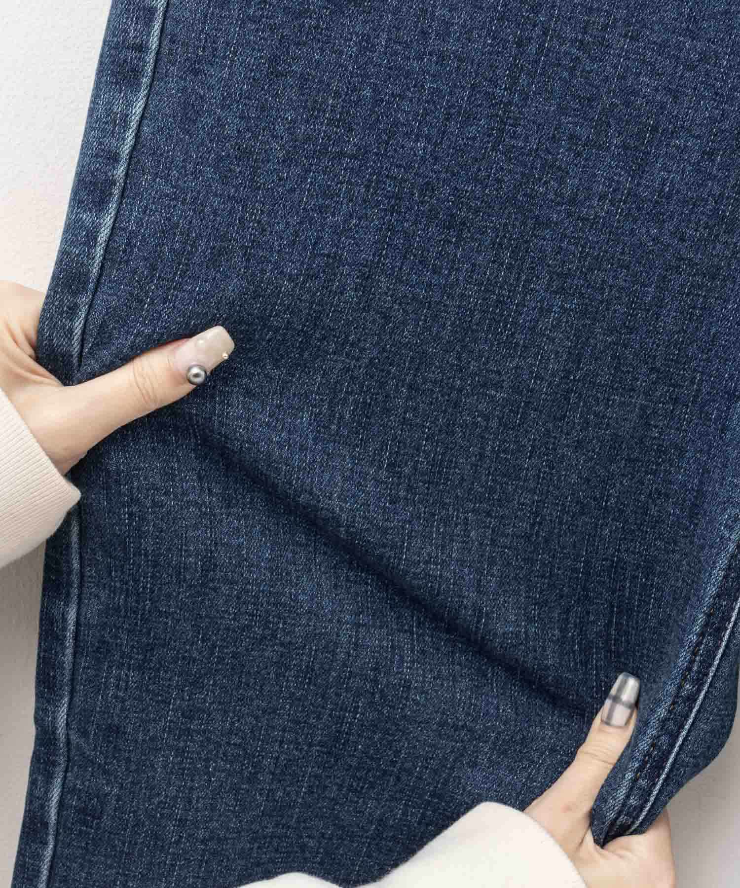 C17  ベイカーポケットワイドデニムパンツ レディース商品サムネイル-12