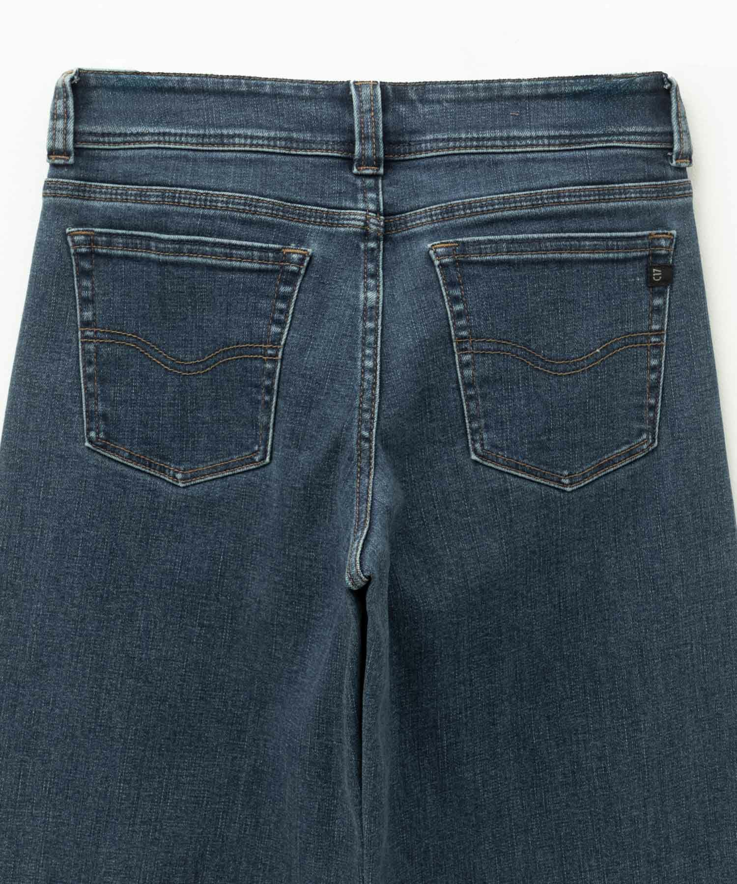 C17  タックワイドバギーデニムパンツ レディース商品サムネイル-11