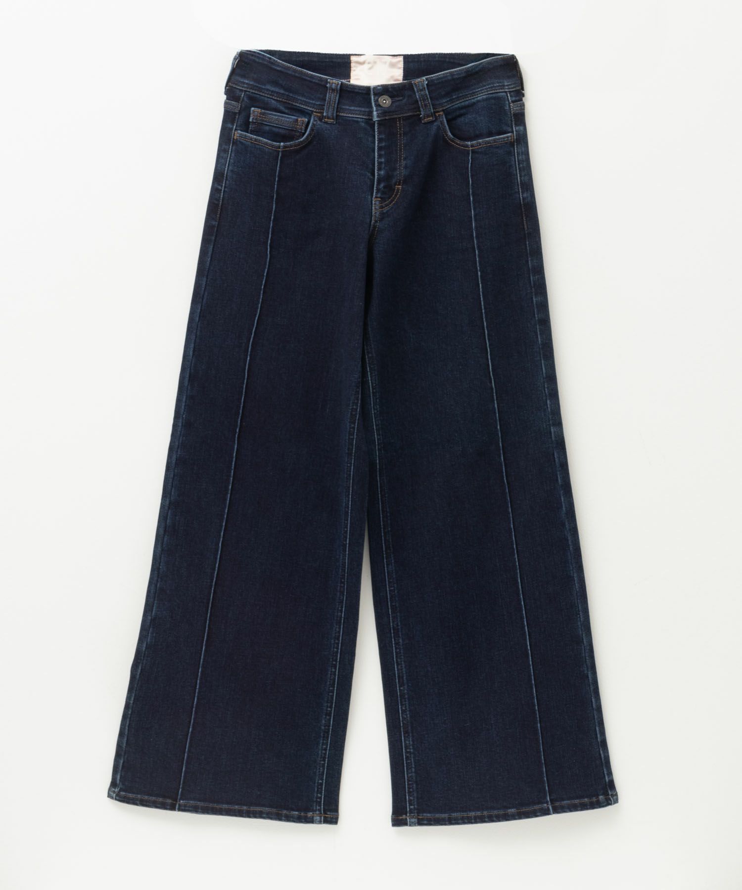 C17  タックワイドバギーデニムパンツ レディース商品サムネイル-8