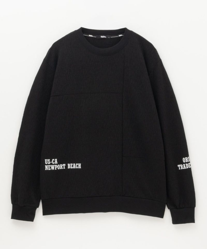 MOSSIMO ふくれジャガードトレーナー メンズ商品画像-1