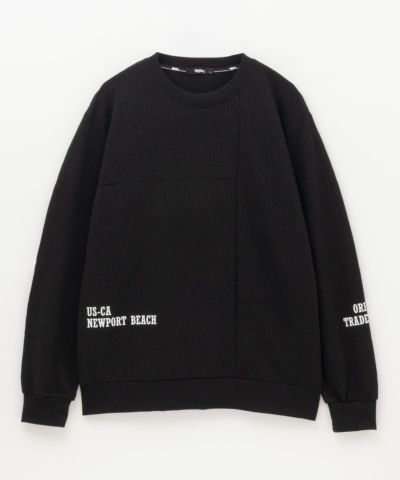 MOSSIMO  ふくれジャガードトレーナー メンズ