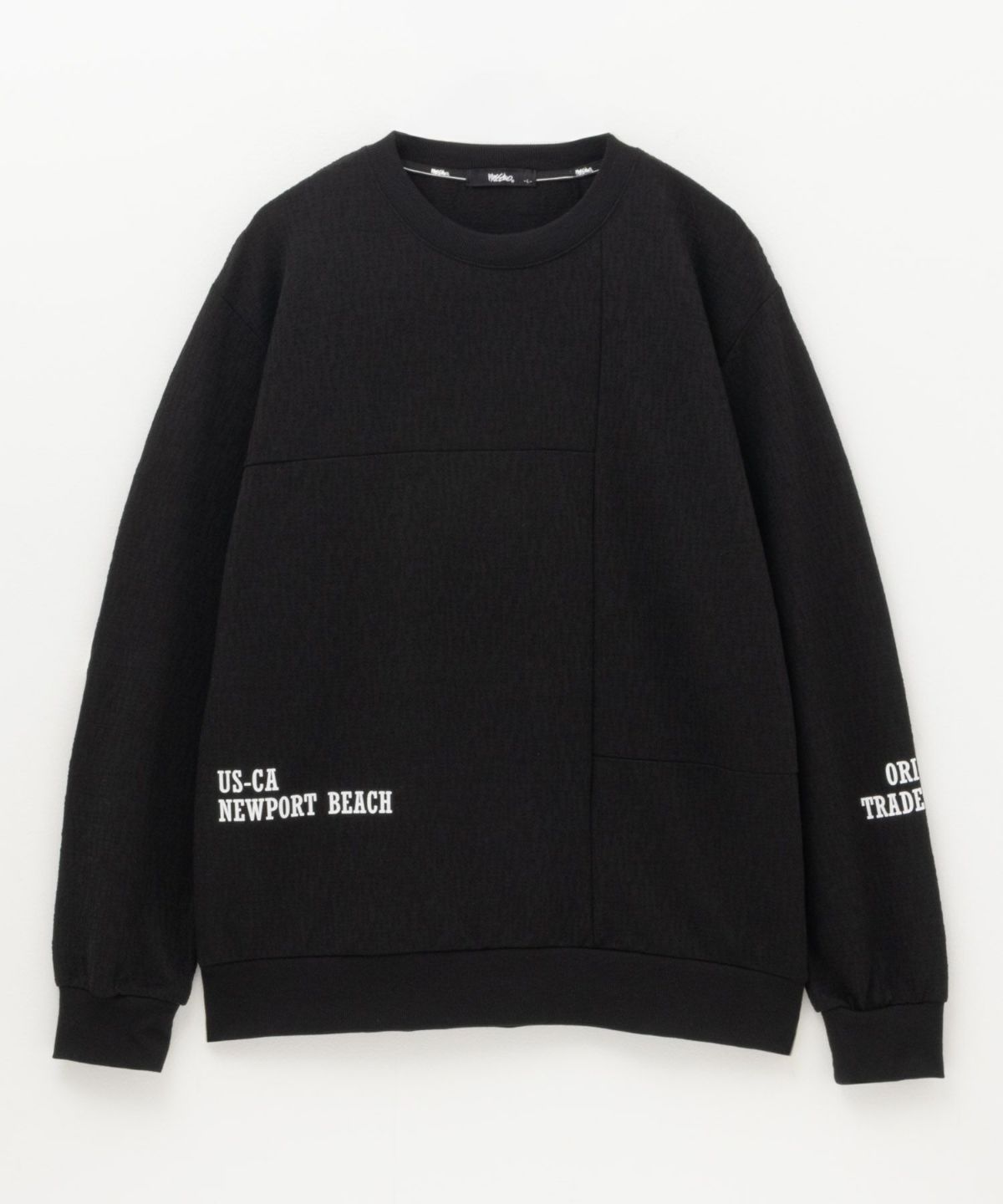 MOSSIMO ふくれジャガードトレーナー メンズ