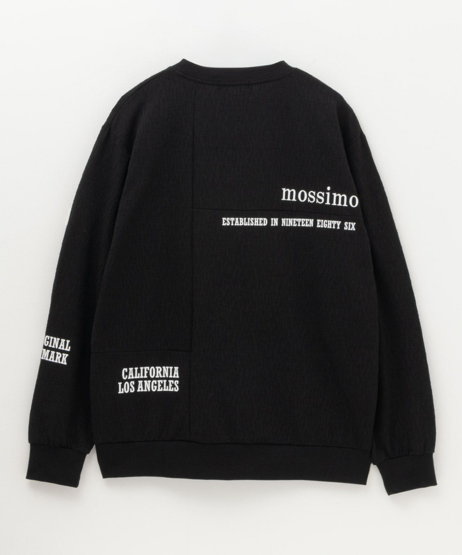 MOSSIMO ふくれジャガードトレーナー メンズ