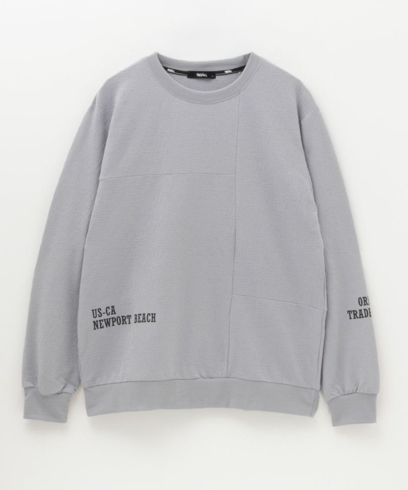 MOSSIMO  ふくれジャガードトレーナー メンズ商品画像-3